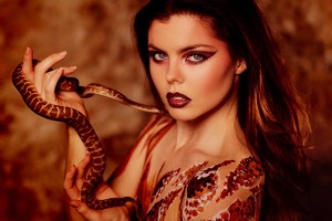 Model Ingrid Peregrina. Bodypainting Emily Rose Phillips. Makeup Artists of Makeup3